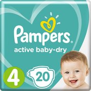 Pampers подгузники Active Baby-Dry 9-14 кг (20 шт) фото
